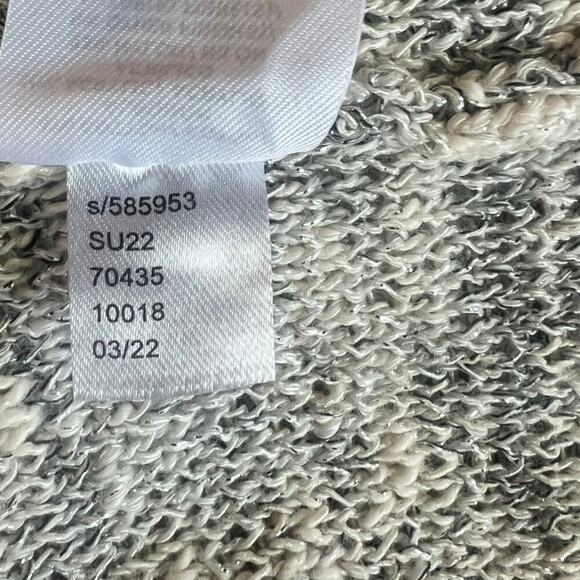 NWT LOFT Shimmer Stretch Open Cardigan, Small, Gray, Style 585953, Holiday - Picture 8 of 9